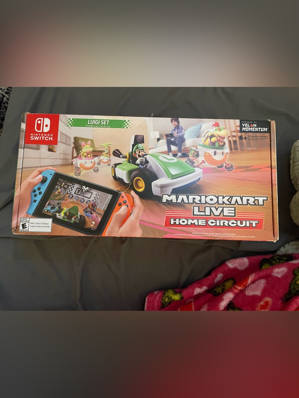 Mario Kart Live: Home Circuit Luigi Set - Green and White Kart